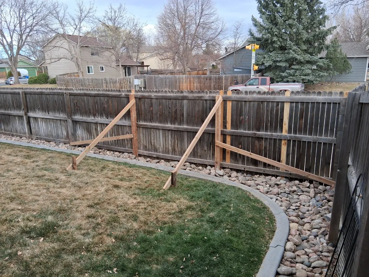 Fence installation work in Fort Collins
